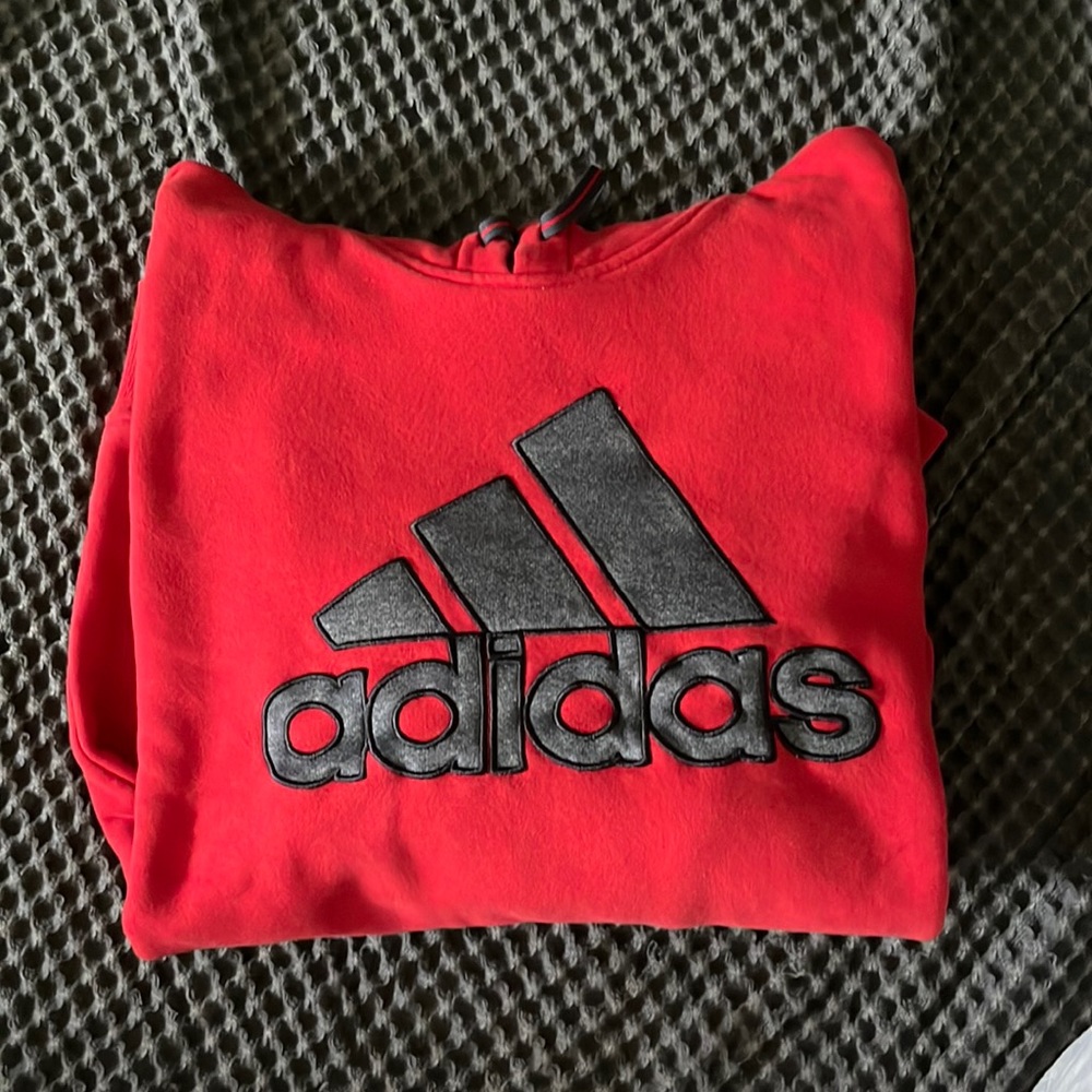 Adidas Red Hoodie